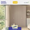 Painel Ripado Fumê Ambiente 1