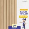 Painel Ripado Natural Oak