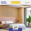 Painel Ripado Natural Oak Ambiente 2