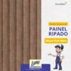 Painel Ripado Noce Oro New