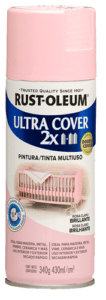 Tinta Spray Rosa Bebê Fosco 432ml Rust Oleum