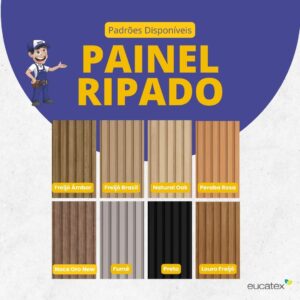 Painel Ripado Eucatex