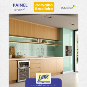 Painel Frisado Carvalho Brasileiro Eucatex